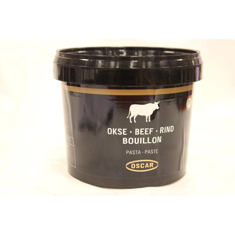 Oscar Beef Bouillon Pasta 1000g Eimer (Rinderbrühe Paste)