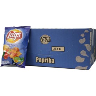 Lays  Holland Chips Paprika 20 x 40g