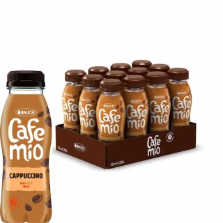 Rauch Cafemio Cappuccino (12x250ml Flasche) VPE