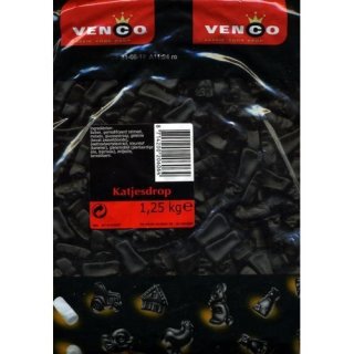 Venco Holland Lakritze Katjesdrop 1,25kg (normales Lakritz)