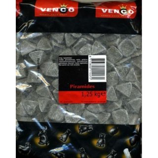 Venco Holland Lakritze Piramides 1,25kg (normales Lakritz)