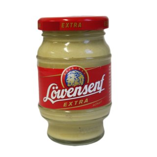 Löwensenf Extra (100ml Glas)