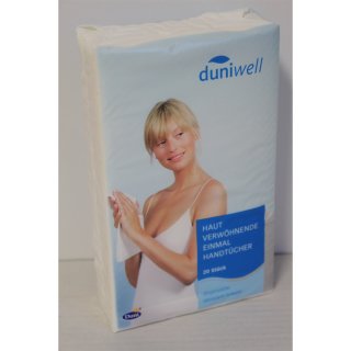 Duniwell Einmal Handtücher Hautverwöhnend (20 Stück)