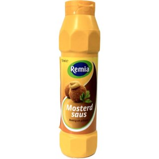 Remia Gewürz-Sauce Senf Sauce 750ml (Mosterd Saus)