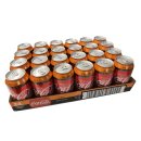 Coca Cola Zero Peach (24x0,33l Dose)