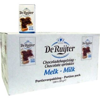 De Ruijter Streusel, Melk 120 x 20g (Vollmilch)