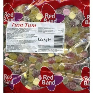 Red Band Fruchtgummi Tum Tum 1,25kg (sortierte Drops)