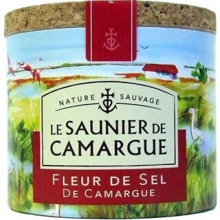 La Saunier de Camargue Fleur de Sel Bio Meersalz (125g Dose)