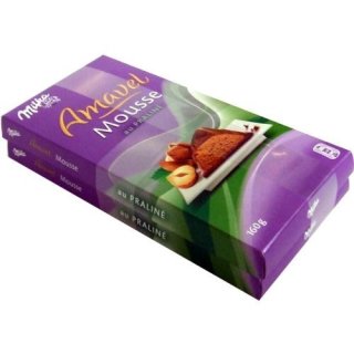 Milka Amavel Mousse Praliné 2 x 160g (Praline-Creme-Füllung)
