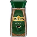 Jacobs löslicher Kaffee Krönung Instant Kaffee 1er Pack (1x200g Glas)