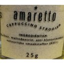 Rosenberg Zuckerstreuer Cappuccino mit 97g Aromazucker