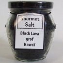 Gourmet Salz grob Black Lava Hawai 220g