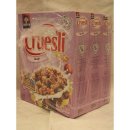 Quaker Müsli Cruesli  Rosinen 3 x 500g (Rozijn)