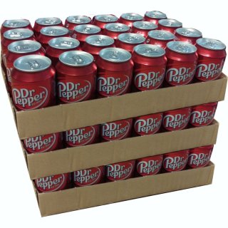 Dr. Pepper Cola, 72 x 0,33l Dose XXL-Paket