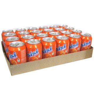 Fanta Orange boisson rafraîchissante, canette de 33 cl, paquet de 24 pièces  Meyer