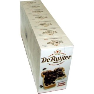 De Ruijter Schokoladen-Flocken Puur 7 x 300g