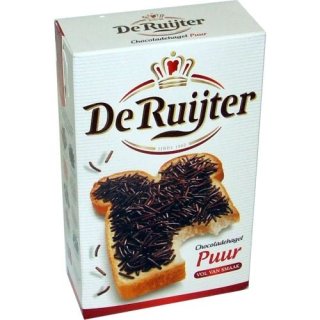 De Ruijter Schokoladen-Streusel Puur 400g