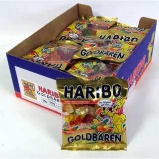 Haribo Weingummi Goldbären 30 x 100g