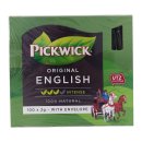 Pickwick Original English Tea Blend Große Vorteilspackung 6er Pack (6x 100x2g Teebeutel) + usy Block