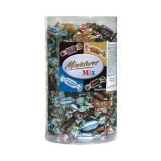 Mars Miniatures Mix 3000g (Mini-Schokoladenriegel)
