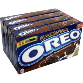 Oreo Chocolate Creme, 4 x 16 Kekse