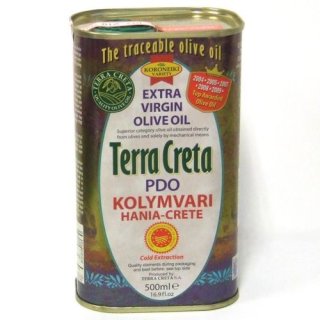 Terra Creta kaltgeprestes Olivenöl 500ml (Import)
