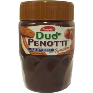 Penotti Duo Spekulatius, Haselnuss & Vanille Creme 350g (Speculoos)