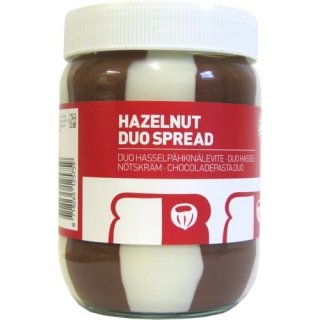 ES Hausmarke Duo Schokoladen-Creme 600g (Hazelnut Duo Spread)
