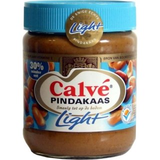 Calvé Erdnussbutter 30% "weniger Fett" 350g (Pindakaas Light)