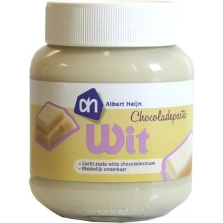 AH Hausmarke Weiße-Schokoladen-Creme 400g (Wit)