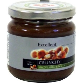 Excellent Gourmet Brotaufstrich "Crunchy" 200g (Haselnusspasta)