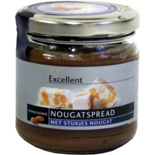 Excellent Gourmet Brotaufstrich "Nougatspread" 200g (mit Stückchen)