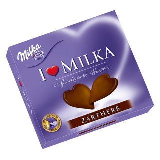 Milka Hauchzarte Herzen Zartherb (130g)