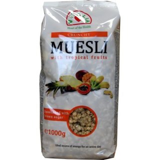 Heart of Health Vitalia Crunchy Müsli Tropische Früchte 1000g