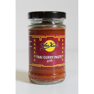 Wan Kwai Thai Curry Paste gelb (110g Glas)