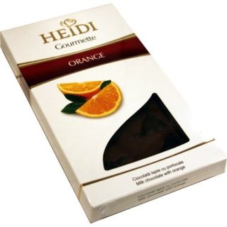 Heidi Premium Gourmet Schokoladentafel Orange 100g