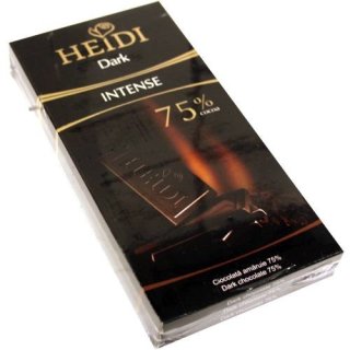 Heidi Premium Gourmet Schokoladentafel Dark Intense 75% 3 x 80g