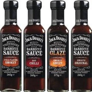 Jack Daniel’s Barbecue Sauce & Glaze Testpaket 1055g (Grill-Sauce)