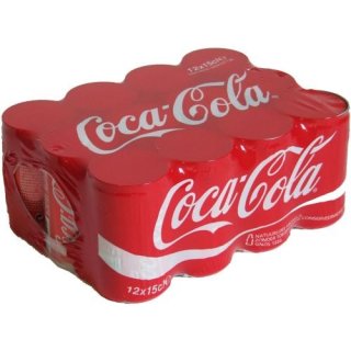 Coca Cola Original Coke (12x150ml Dose)