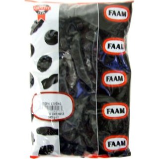 Faam Holland Gourmet-Lakritz Suikervrij Zoute Hartje 1000g (Zuckerfrei, gesalzen)