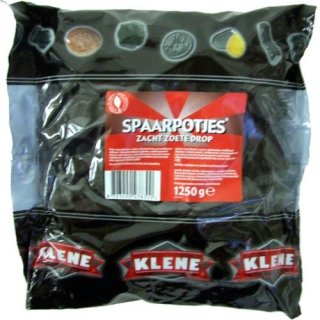 Klene Holland Lakritze Spaarpotjes 1,25kg (weich & süß)
