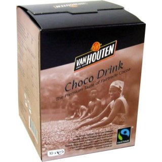 Van Houten Kakao-Pulver  10 x 25g Btl. (Trinkschokolade)