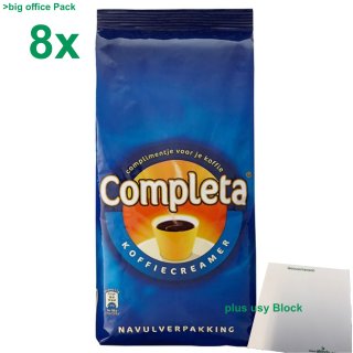 Completa Kaffeeweißer Kaffeecreamer 8x1kg Sack plus usy Block