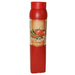 Kern Gewürz-Sauce Hot curry 750ml