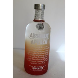 Absolut Vodka Apeach 40% vol. (0,7l Flasche)