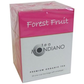Tea Mondiano Premium Teebeutel Forest Fruit 20 Btl. (Waldfrüchte)