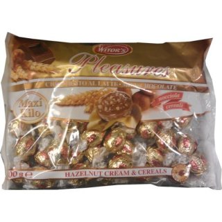 Witors Praline Pleasures 1000g Beutel (Haselnuss-Creme und Cerealien)
