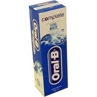 Oral-B Complete Zahncreme Minze 75ml (Zahnpasta Extra White)