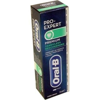 Oral-B Pro Expert Zahncreme Minze 75ml (Zahnpasta Premium Zahnfleisch-Schutz)
