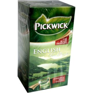 Pickwick Teebeutel Englische Teemischung 25 Beutel á 2g einzeln in Folie verpackt